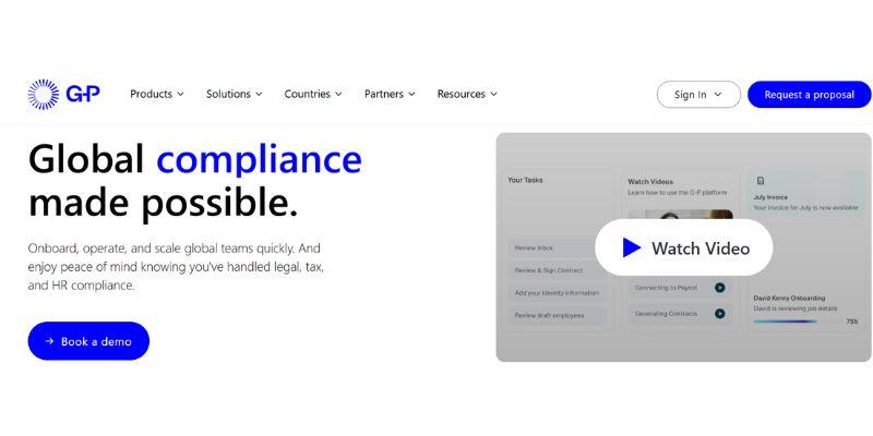 Globalization Partners platform featured as trusted Deel alternatives for compliance