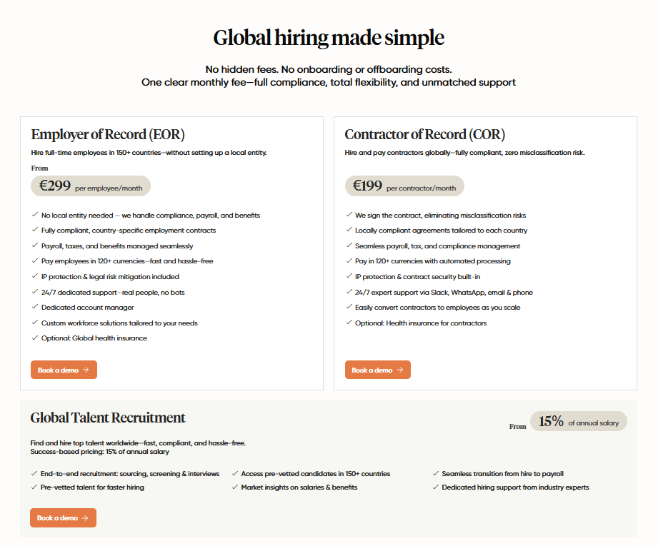 Tarification transparente Rivermate