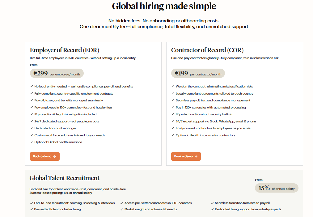 Rivermate pricing plans