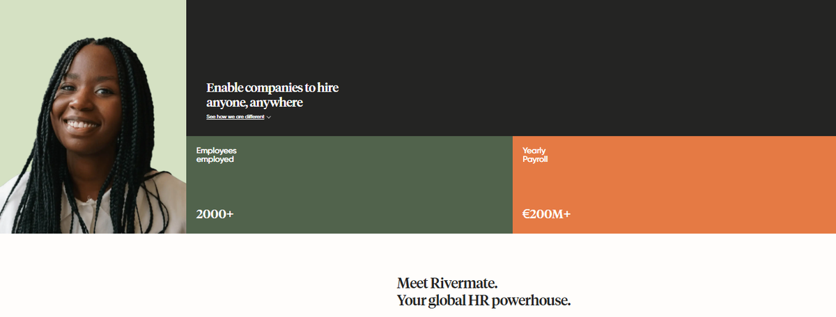 Rivermate homepage